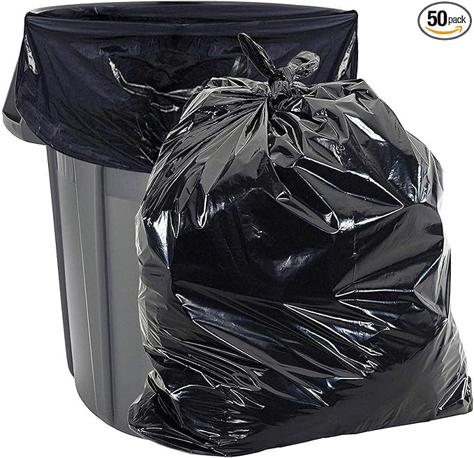 Aluf Plastics Heavy Duty 55 Gallon Trash Bags by AlufPlastics