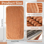4 Pcs Hand Towel for Bathroom 14 x 30 Inch Neutral Microfiber Quick Dry - Image 2