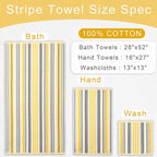 Quick Dry Hand Towels for Bathroom, 4 Pack 16"x27" - Image 4