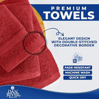 DAN RIVER 8 PC Luxury Bath Towels - Image 6