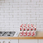 Urban Villa Christmas Kitchen Towels Christmas Tree Print Premium Quality 100% - Image 3