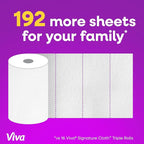 Viva Signature Cloth Paper Towels, Task Size, 16 Family Triple Rolls, 141 - Image 5