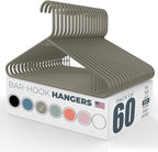 Neaties Plastic Hangers 50 Pack – Made in The USA – 6lb Capacity Standard by NeatiesHangers