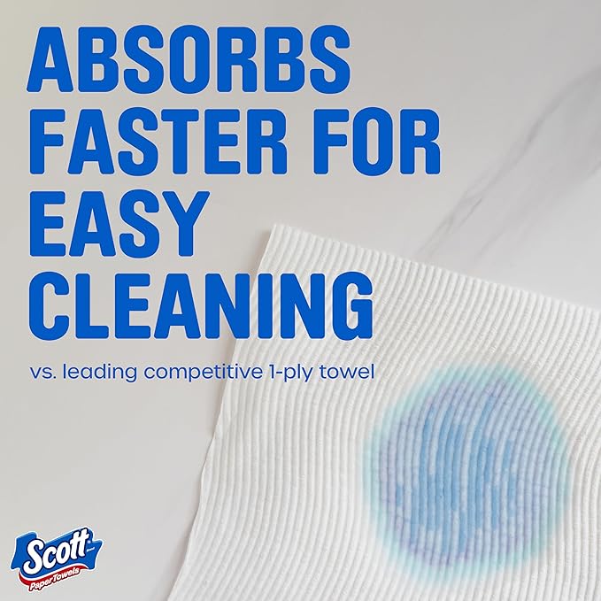 Scott Paper Towels, Choose-A-Sheet, 30 Double Rolls = 60 Regular Rolls - Image 4