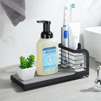 Wipe-Free Sink Organizer with Drying Stone, Instant Dry Sink Caddy Organizers - Image 5