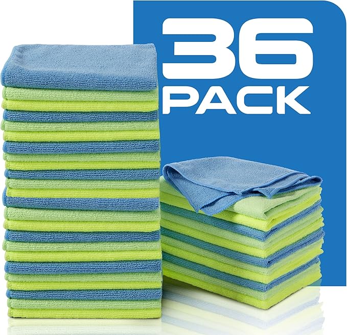 Zwipes Microfiber Towel Cleaning Cloths, 36 Pack - Image 2