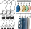 Myfolrena Hanger Clips for Hanging Heavy Duty Clothes Hooks Clips 18pc Clothes by Myfolrena