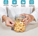 Vtopmart 34oz Glass Food Storage Jars - Image 7