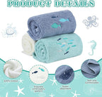 3 Pack Shoal of Fish Coastal Hand Towels - Image 3
