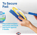 Clorox Extendable Tub & Tile Scrubber Refill, Diamond-Shaped Head Replacement - Image 8