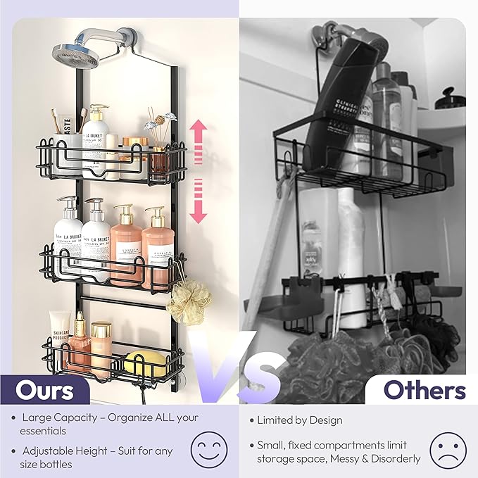 SWTYMIKI Shower Caddy Hanging Organizer - Image 3