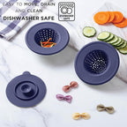 COOK WITH COLOR Kitchen Sink Strainer, Flexible Sink Strainer, Sink Drain - Image 5
