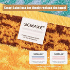 SEMAXE 18-Pack Bath Towel Set Include 6 Bath Towels, 6 Hand Towels, 6 Wash - Image 5
