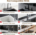 Stone Faucet Mat for Kitchen Sink, 23.6" Fast Drying Around Faucet Diatomite - Image 6