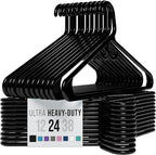 NEATERIZE Ultra Heavy Duty Plastic Clothes Hangers by Neaterize