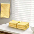 Simple Houseware 9-Pack Microfiber Cleaning Towels, Heavy-Duty & Reusable Cloths - Image 5