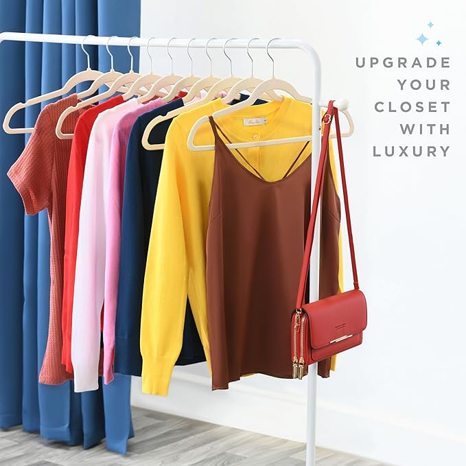 Home-it Premium Velvet Hangers 50 Pack - Image 2