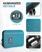 BAGSMART Large Electronics Organizer Travel Case, Travel Cable Organizer Bag - Image 4