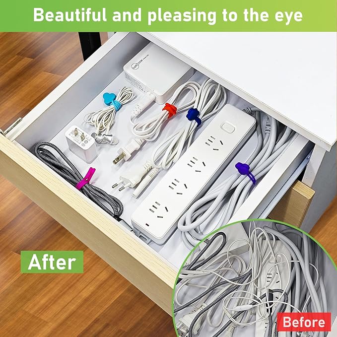 Reusable Magnetic Cable Organizer Twist Ties - Image 4