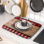 Christmas Dish Drying Mat 16 x 18 Inch - Image 5