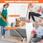 Carpet Rake for Pet Hair Removal, 2 in 1 Pet Hair Remover Tool - Image 4