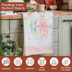 Maison d' Hermine Kitchen Towels Set of 3 100% Cotton 27.50" x 20" Reusable - Image 4