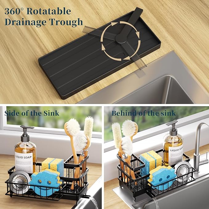 Consuemst Sponge Holder for Kitchen Sink - Image 2
