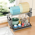 Simple Trending Dish Drying Rack, 2-Tier Dish Rack by SimpleTrending