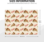 Cute Pizza Food Microfiber Dish Drying Mat - Image 4