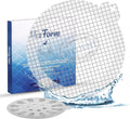 Disposable Hair Catcher Shower Drain Mesh Stickers, 35 Pack by FacialSpongeHairCatcherPortionControlContainerandMore