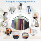 3 Pack Legging Organizer for Closet Hanging, Pants Hangers - Image 4
