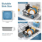 Over the Sink Dish Drying Rack, In Sink Dish Drying Racks, Expandable Dish Rack - Image 8