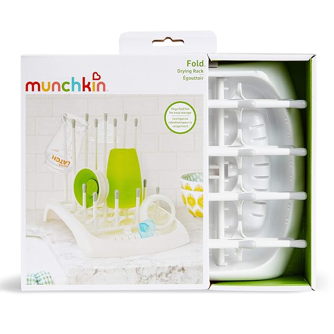 Munchkin Fold Baby Bottle Drying Rack - Image 6