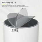 EKO Fandy 0.58 Gal/2.2L Mini Trash Can - Image 4
