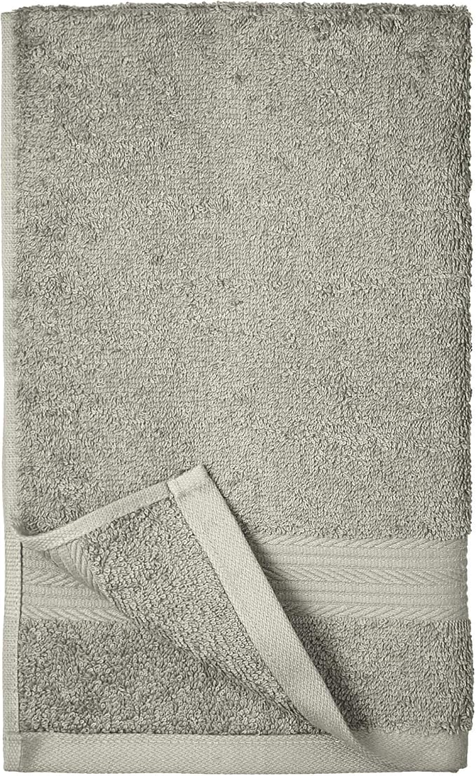 Amazon Basics 6-Piece Fade-Resistant 100% Cotton Hand Towels - Image 2