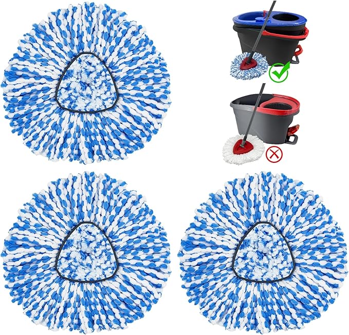 Spin Mop Head Replacements Compatible by GFRED