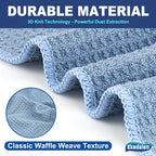 Microfiber Cleaning Cloth Waffle Weave - Image 3
