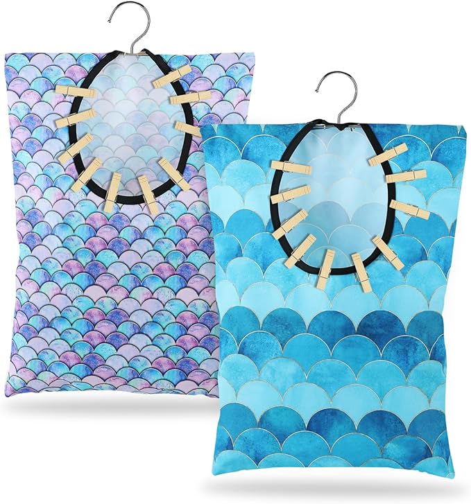 YLOLUL 2 Pcs Summer Clothes Pin Bag by Unknown