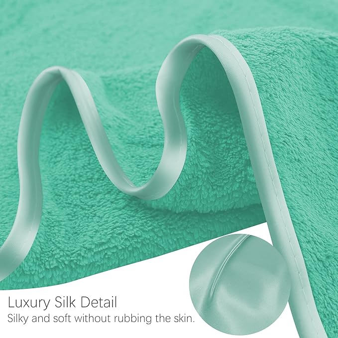 TENSTARS Luxury Silk Hemming Towel Set - Image 6