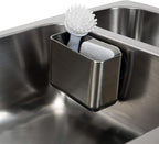 Kitchen Details Cup Sponge Holder/Basket, Space-Saving, in Stainless Steel - Image 4