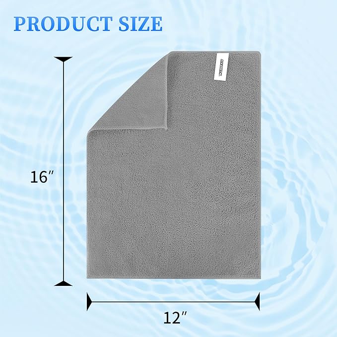 FIXSMITH Shop Towels-800 Pack, 12 x 16 in Microfiber Cleaning Cloth, Highly - Image 8