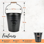 Autumn Alley Farmhouse Bathroom Trash Can - Image 7