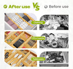 Bamboo Drawer Dividers 4PCS - Image 6