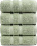 Simple&Opulence 4 Pcs Premium Hand Towels 16"x28", 600 GSM 100% Ring Spun Cotton by SimpleOpulence
