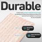 6-Pack Kitchen Scrubbing Sponges, Durable Non Scratch Heavy Duty Multi-Surface - Image 6