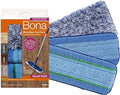 Bona Microfiber Pad 3-Pack includes Dusting, and Deep Cleaning Pad, by Bona