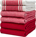 Premium Kitchen Towels | Large Cotton Dish Towels | Flat & Terry Highly by BumbleTowels