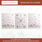 Maison d' Hermine Kitchen Towels Set of 3 100% Cotton 20" x 27.5" Reusable - Image 2