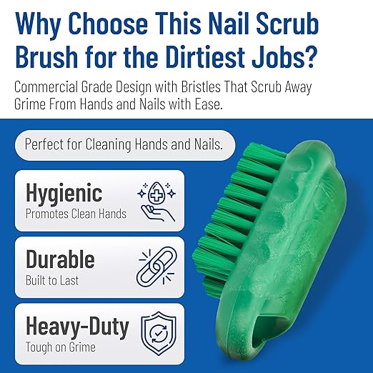 SPARTA 5 Inch Hand and Nail Brush - Image 3
