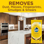 Pledge Expert Care Enhancing Wood Wipes, Lemon Scent - Image 3